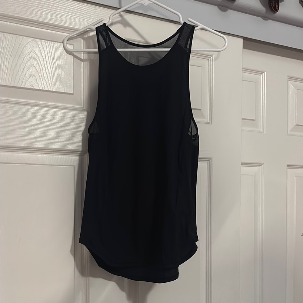 Lululemon Athletica Black Sleeveless Tank Top